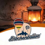 Brockenballon Gutschein weihnachtl Laterne